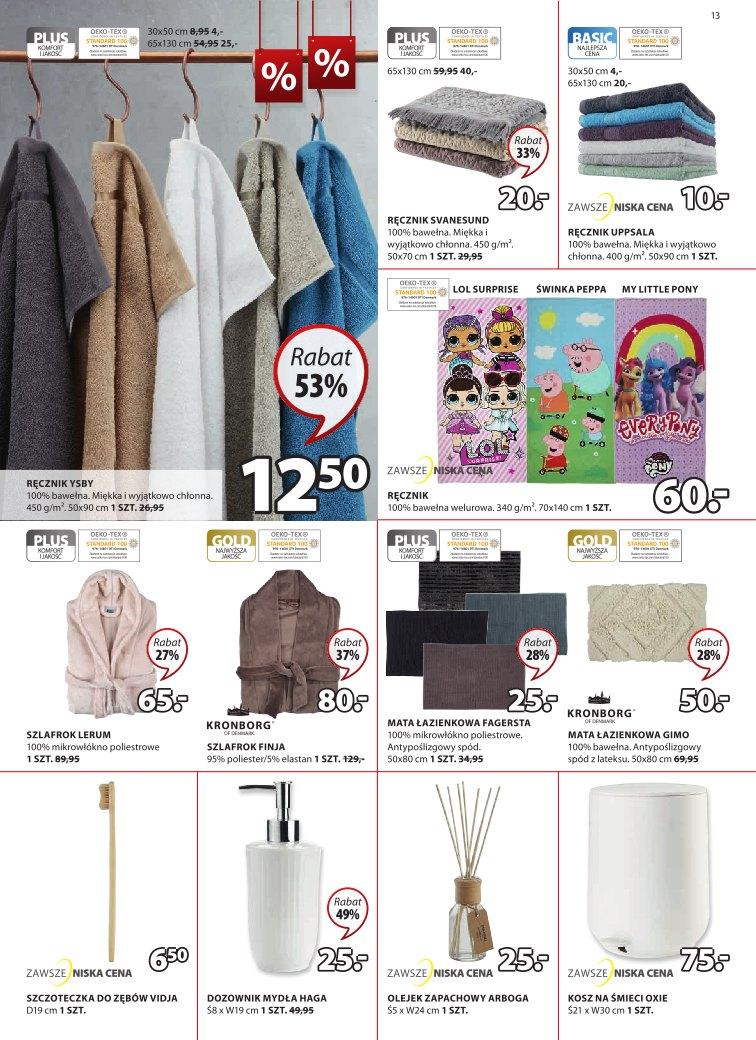 Gazetka promocyjna Jysk str. 13