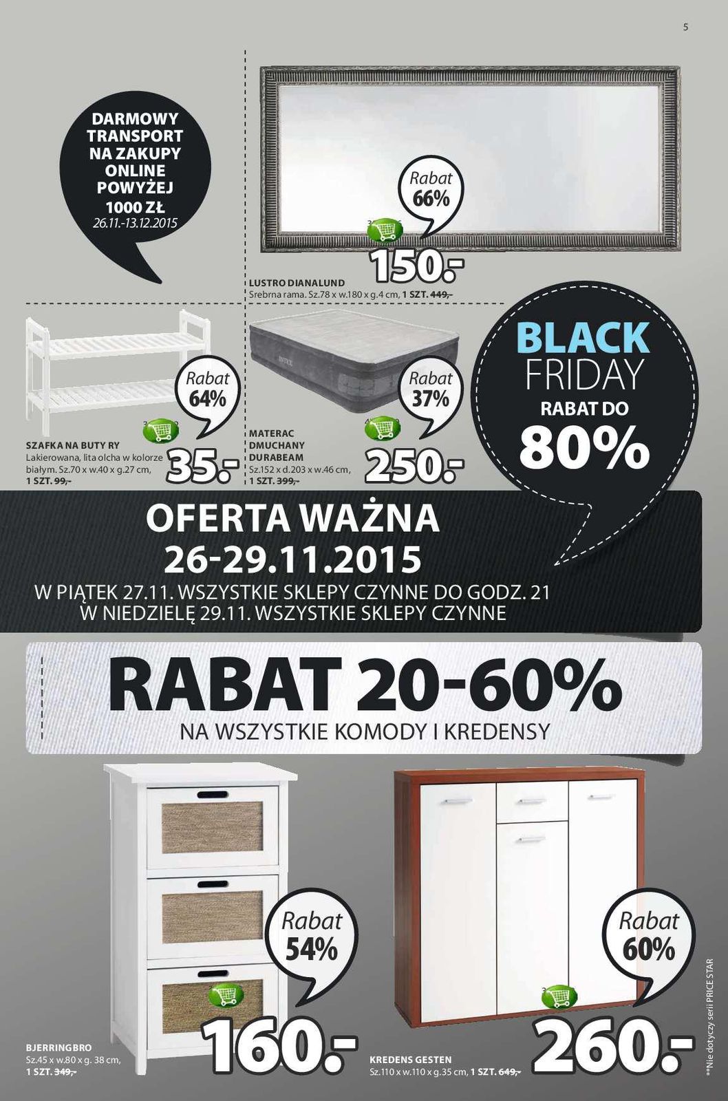 Gazetka promocyjna Jysk str. 5