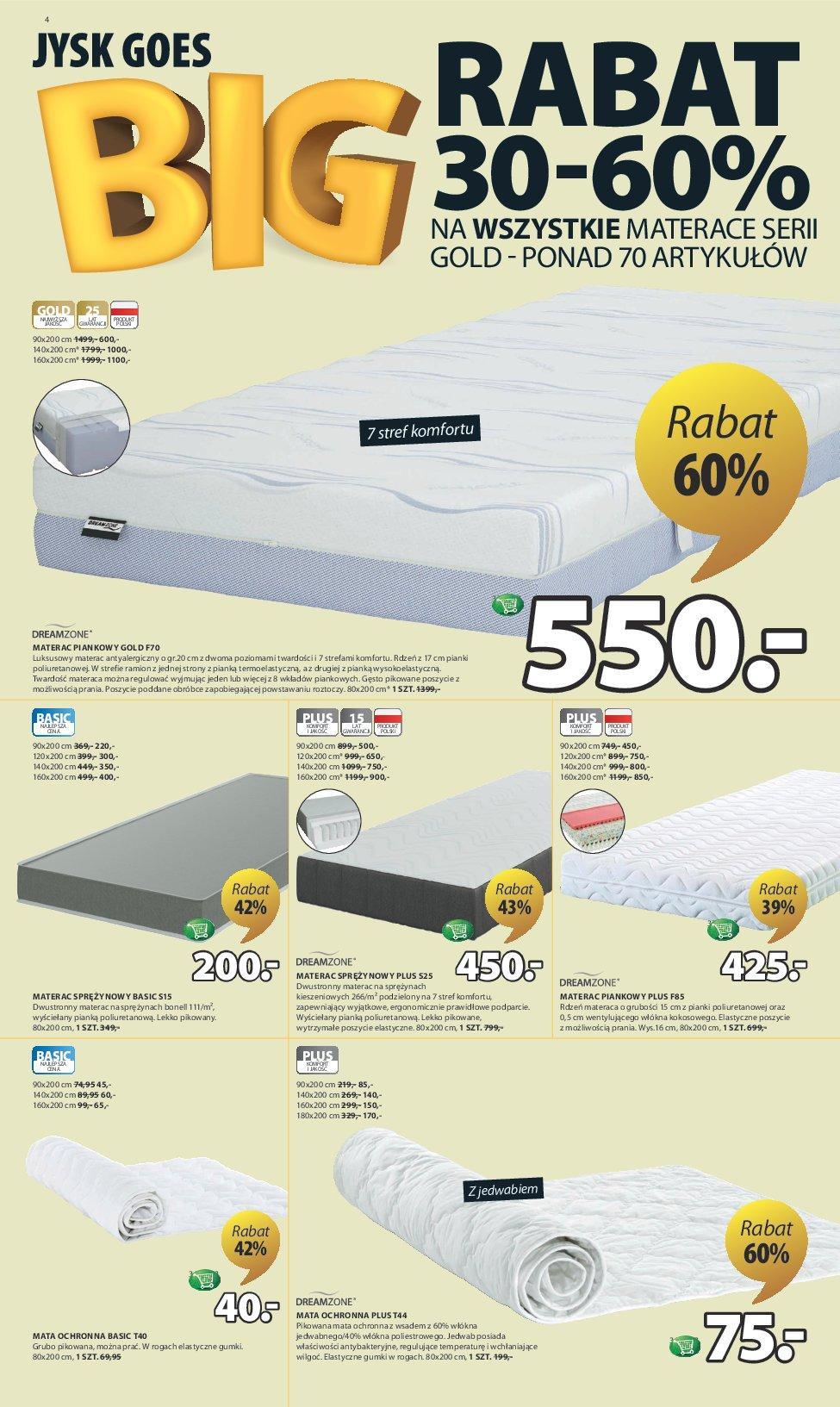 Gazetka promocyjna Jysk str. 4