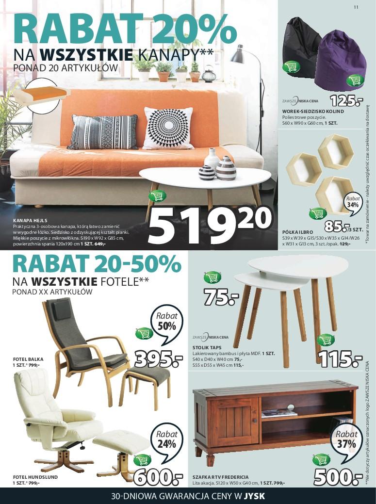 Gazetka promocyjna Jysk str. 11