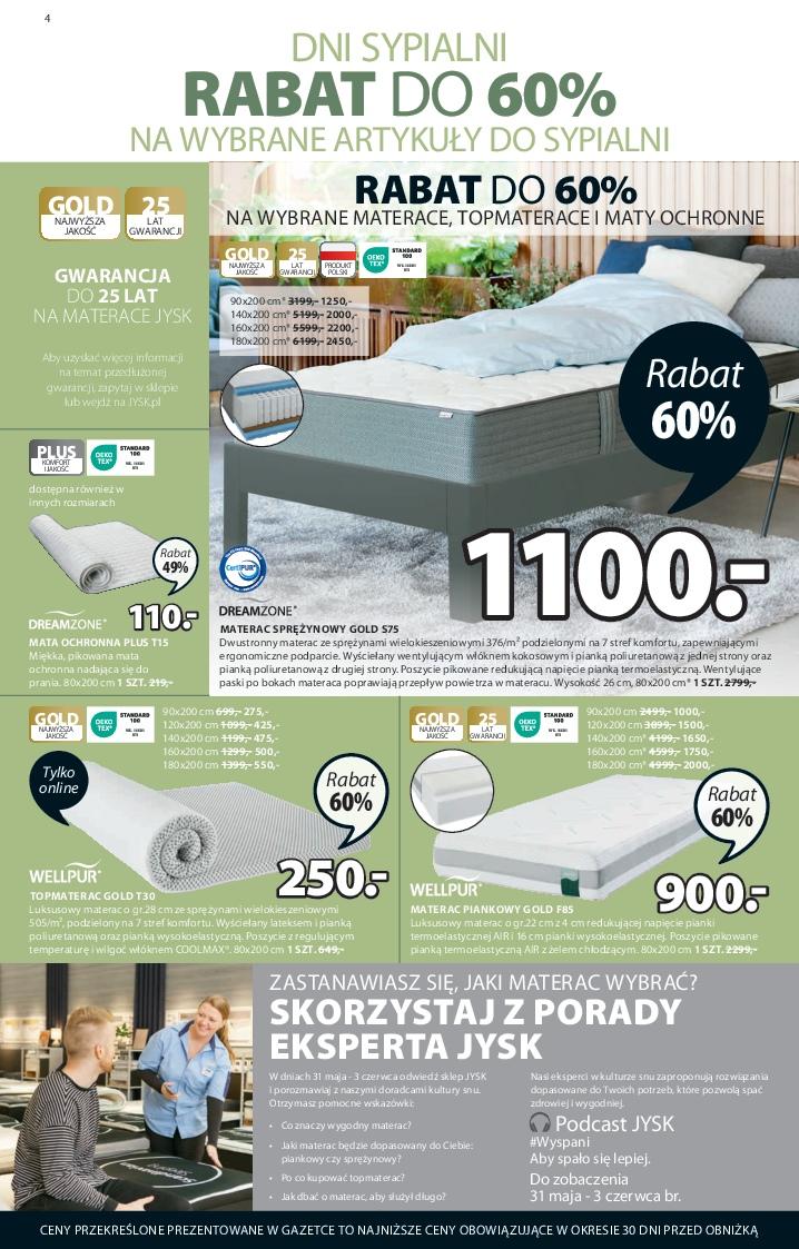Gazetka promocyjna Jysk str. 4