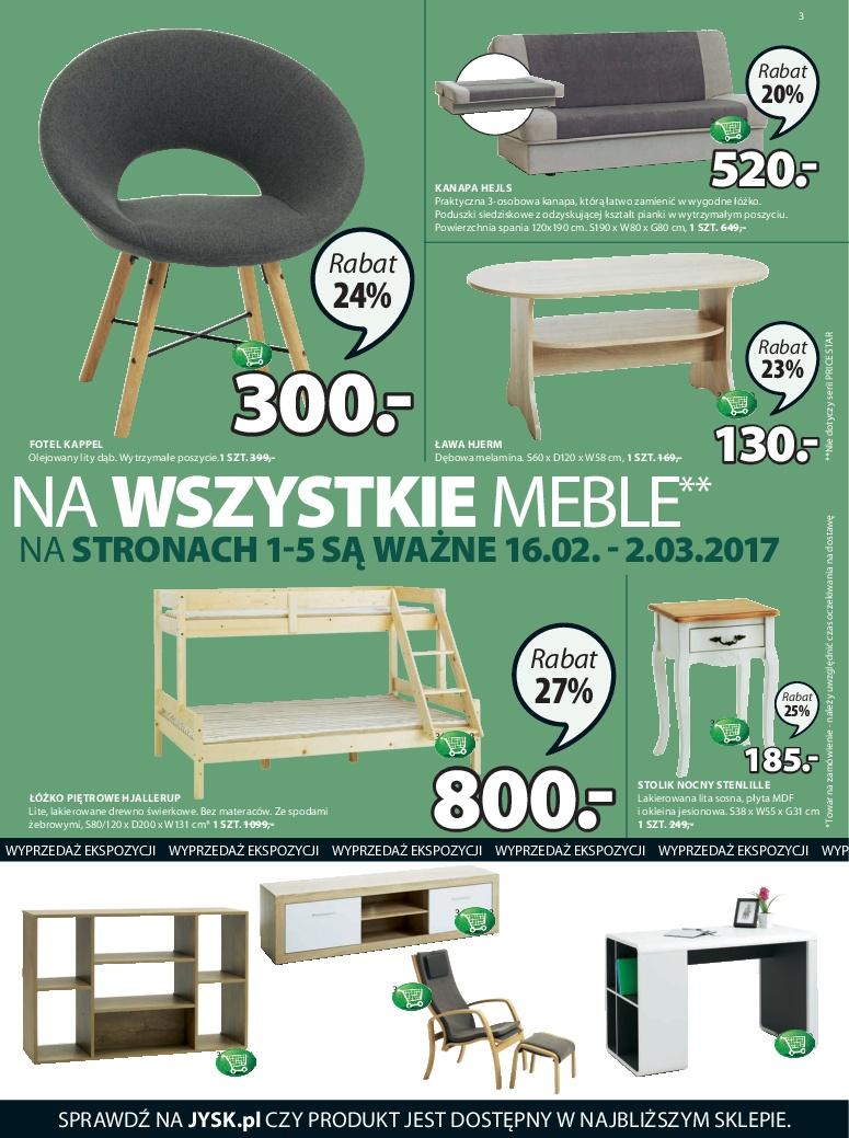 Gazetka promocyjna Jysk str. 3