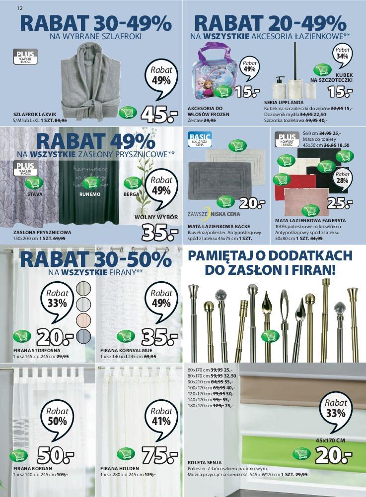 Gazetka promocyjna Jysk str. 12