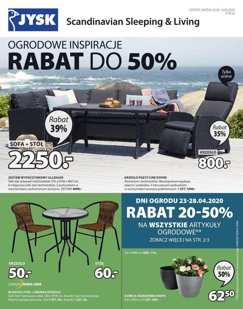 Gazetka promocyjna Jysk str. 1