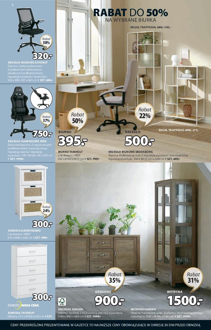 Gazetka promocyjna Jysk str. 8