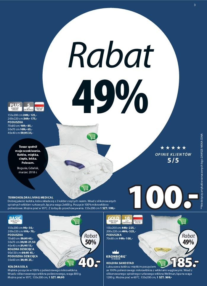 Gazetka promocyjna Jysk str. 3