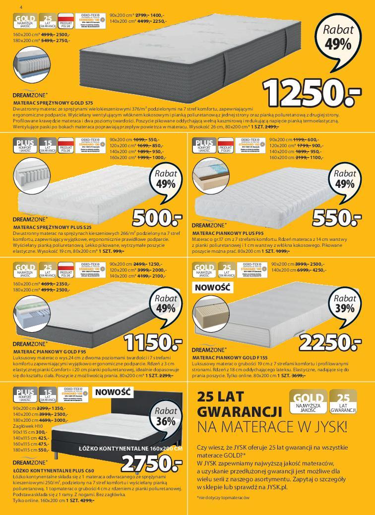 Gazetka promocyjna Jysk str. 4