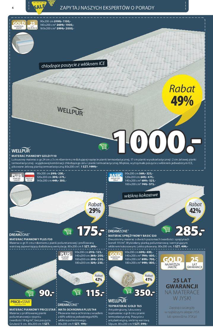 Gazetka promocyjna Jysk str. 4