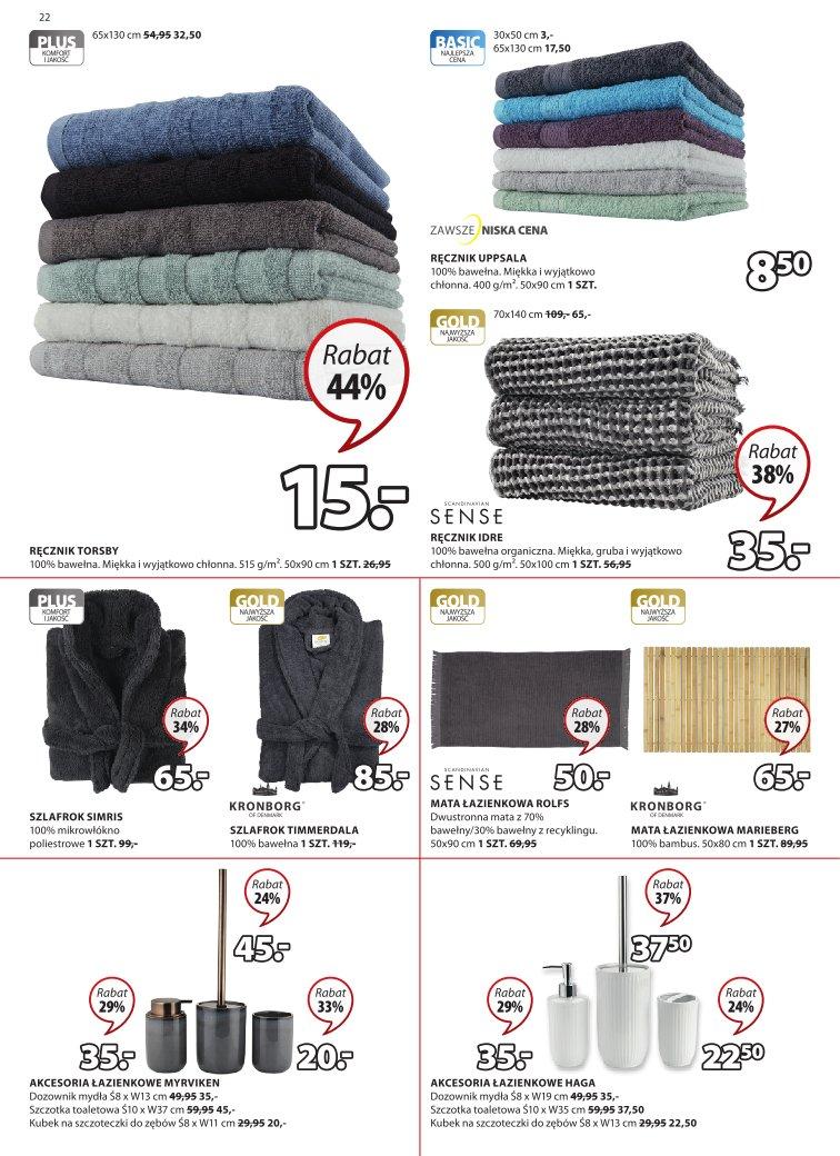 Gazetka promocyjna Jysk str. 22