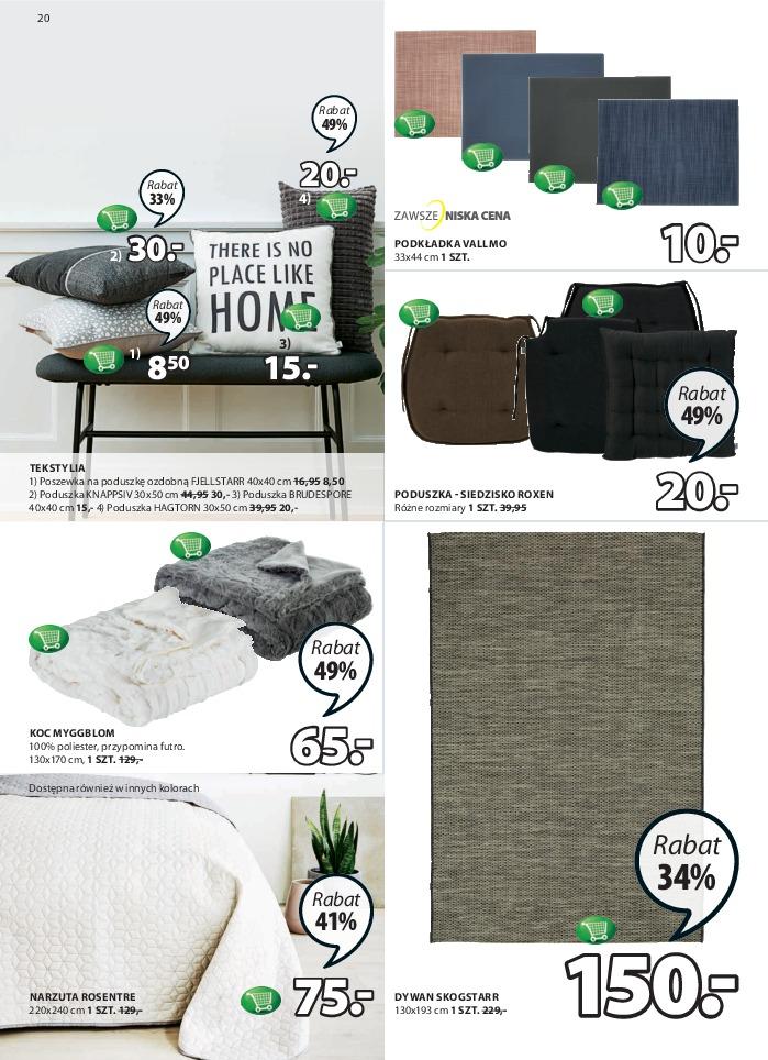 Gazetka promocyjna Jysk str. 20