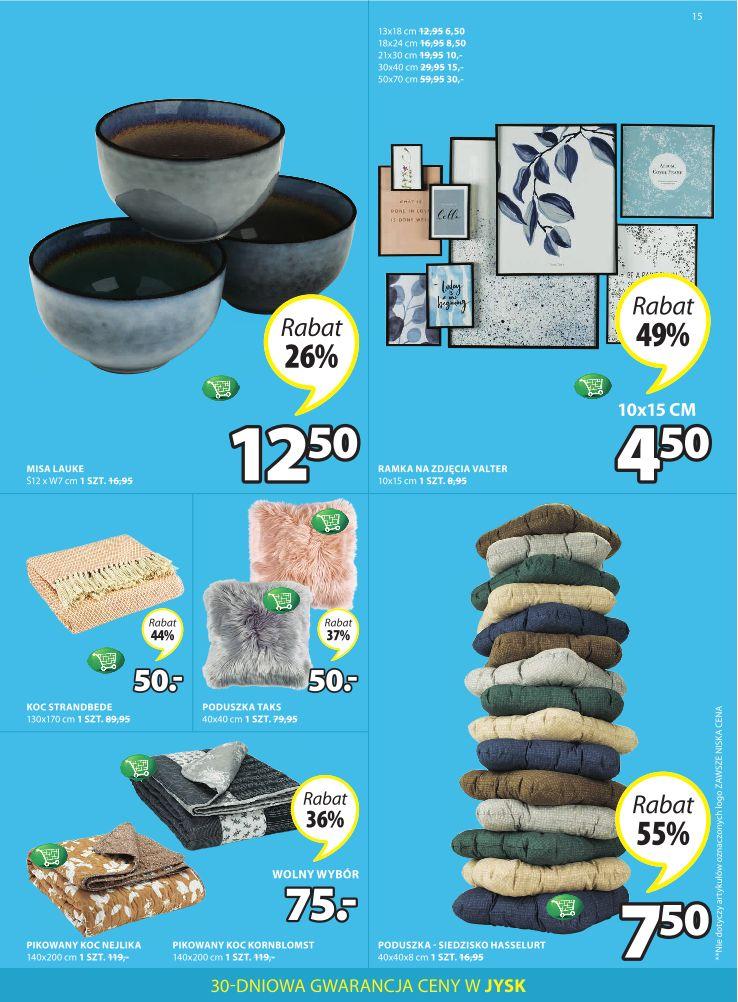 Gazetka promocyjna Jysk str. 15