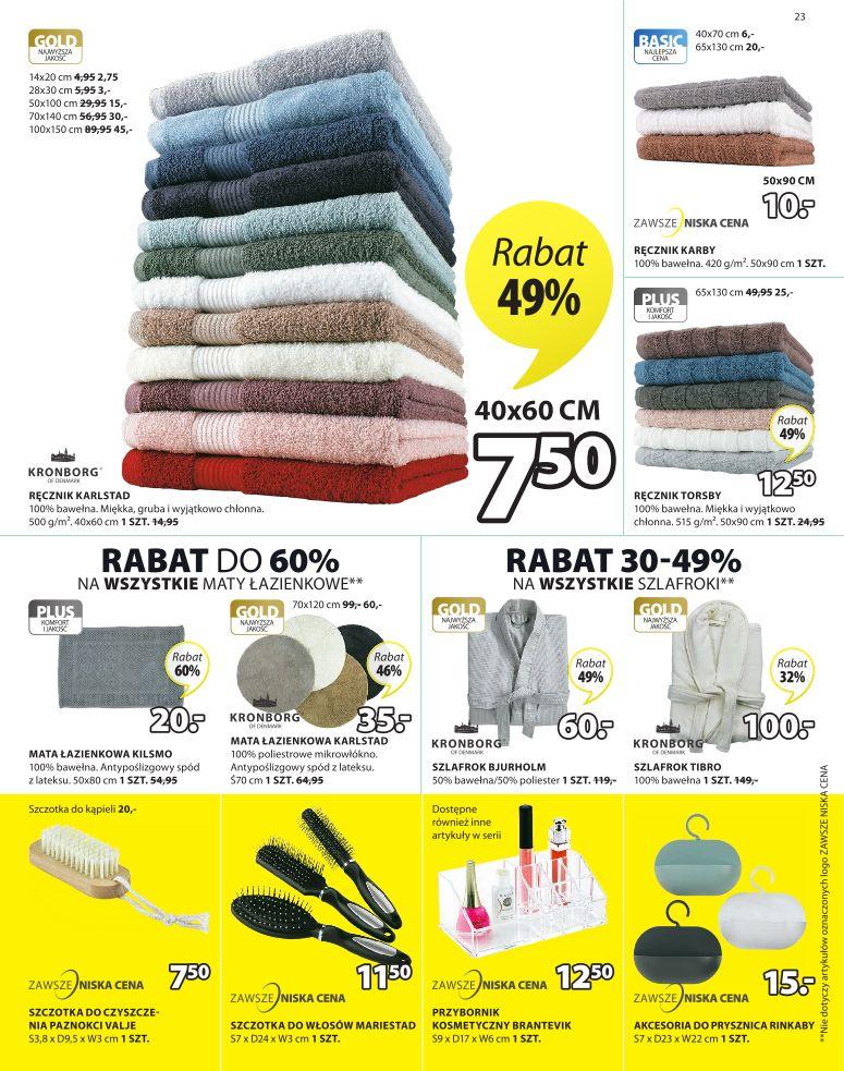 Gazetka promocyjna Jysk str. 23