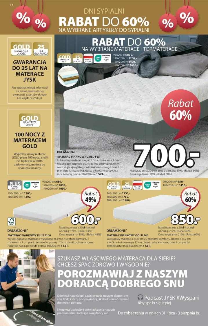 Gazetka promocyjna Jysk str. 14