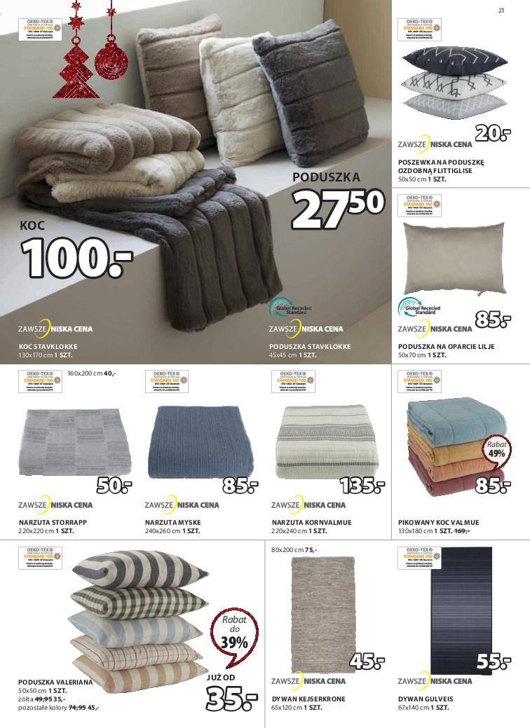 Gazetka promocyjna Jysk str. 21