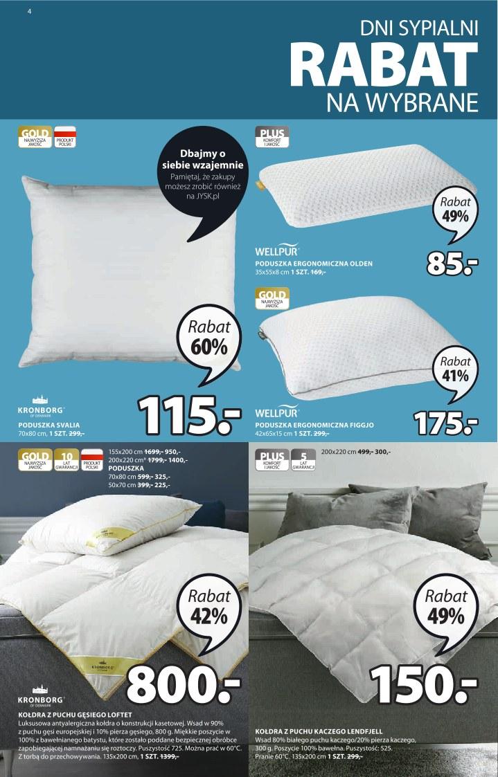Gazetka promocyjna Jysk str. 4