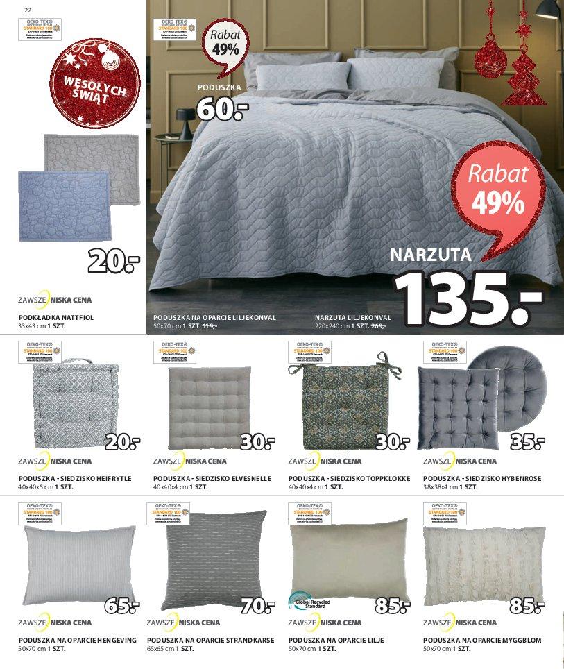 Gazetka promocyjna Jysk str. 22