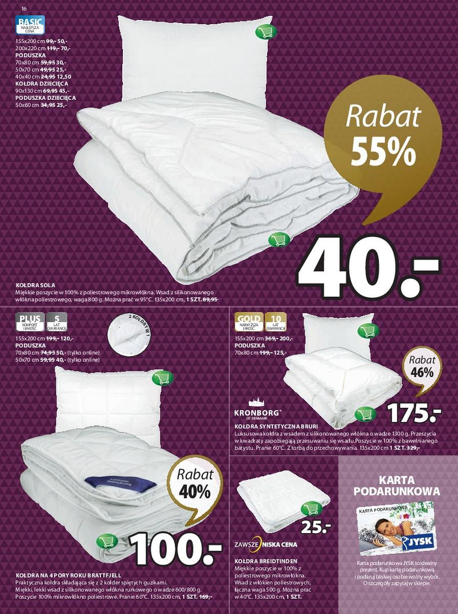 Gazetka promocyjna Jysk str. 16