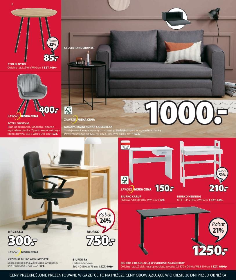 Gazetka promocyjna Jysk str. 8