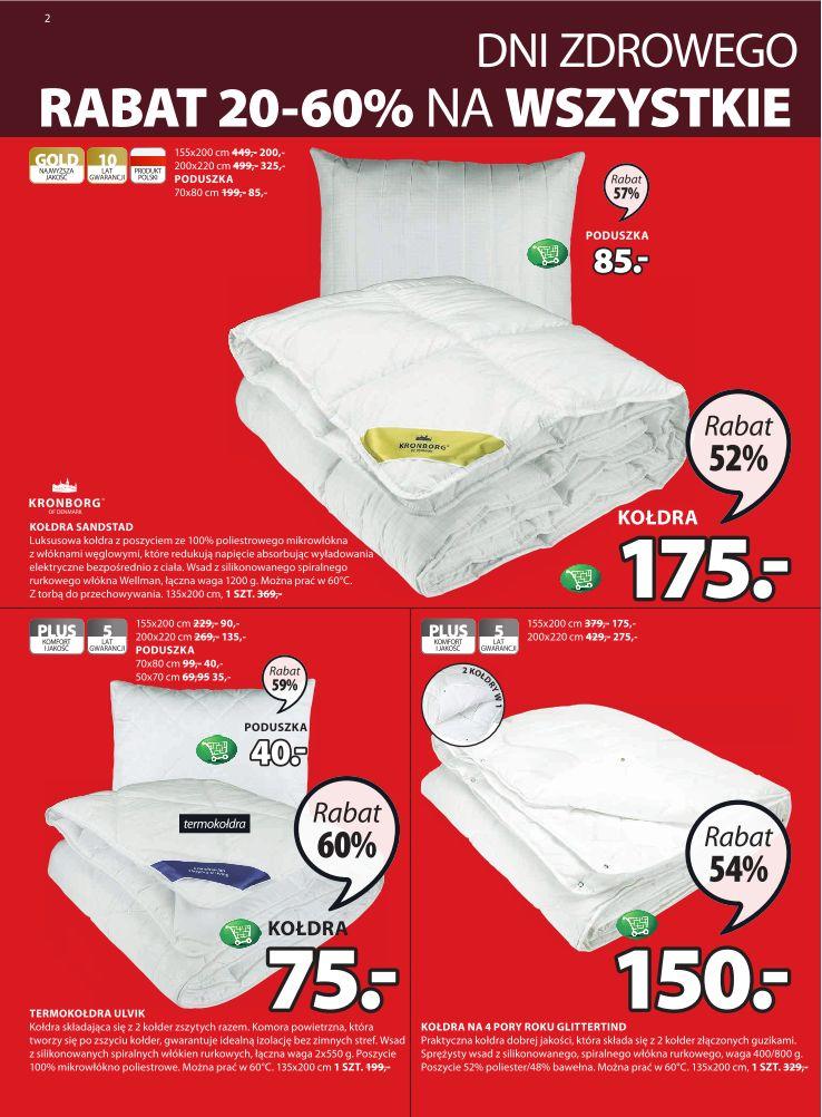 Gazetka promocyjna Jysk str. 2