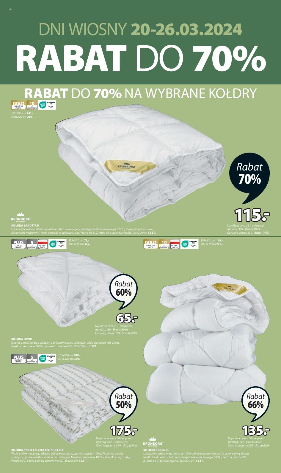 Gazetka promocyjna Jysk str. 12