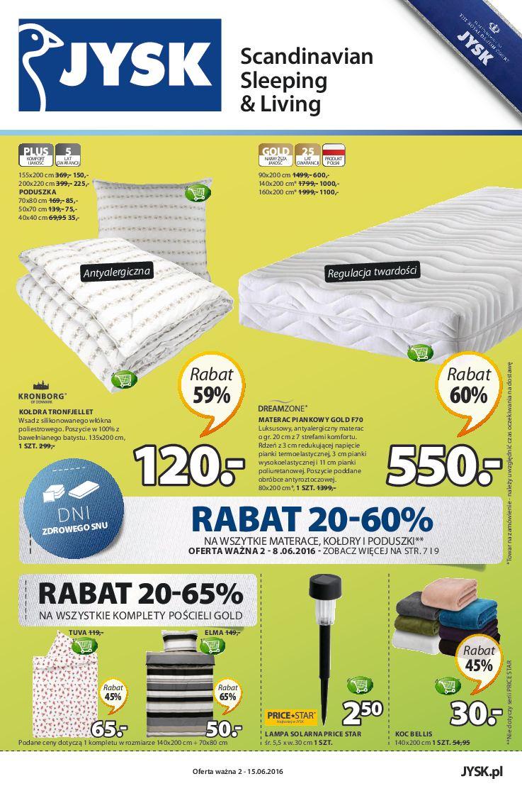 Gazetka promocyjna Jysk str. 1