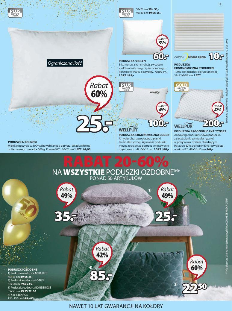 Gazetka promocyjna Jysk str. 13