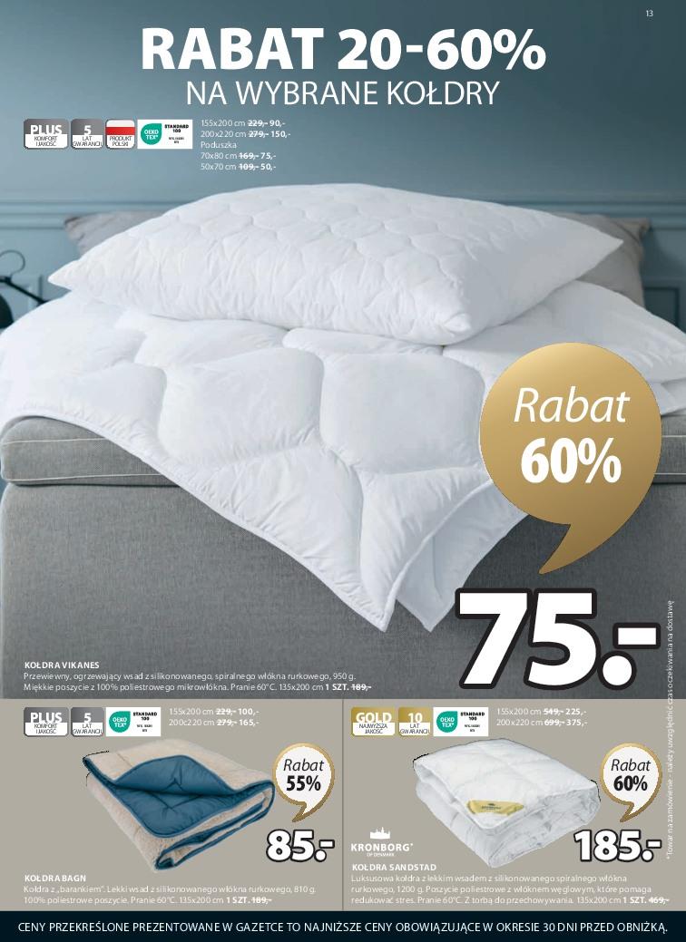 Gazetka promocyjna Jysk str. 13