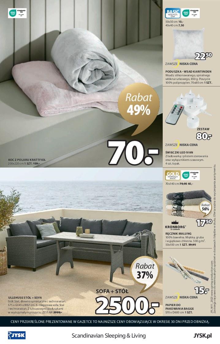 Gazetka promocyjna Jysk str. 16