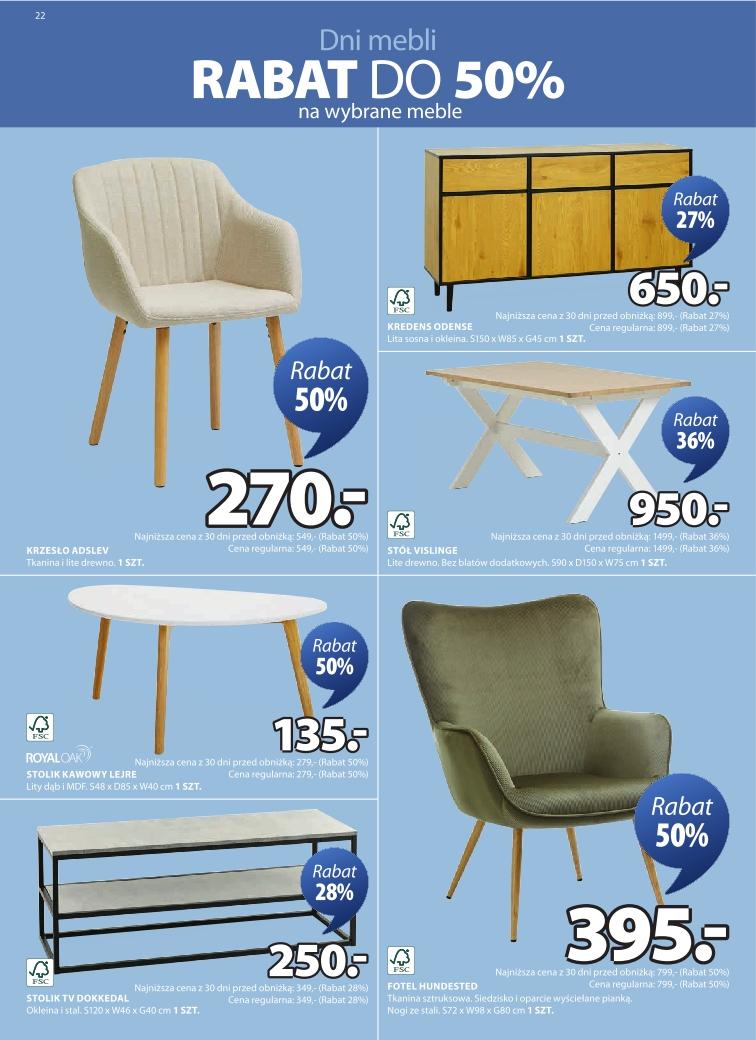 Gazetka promocyjna Jysk str. 22