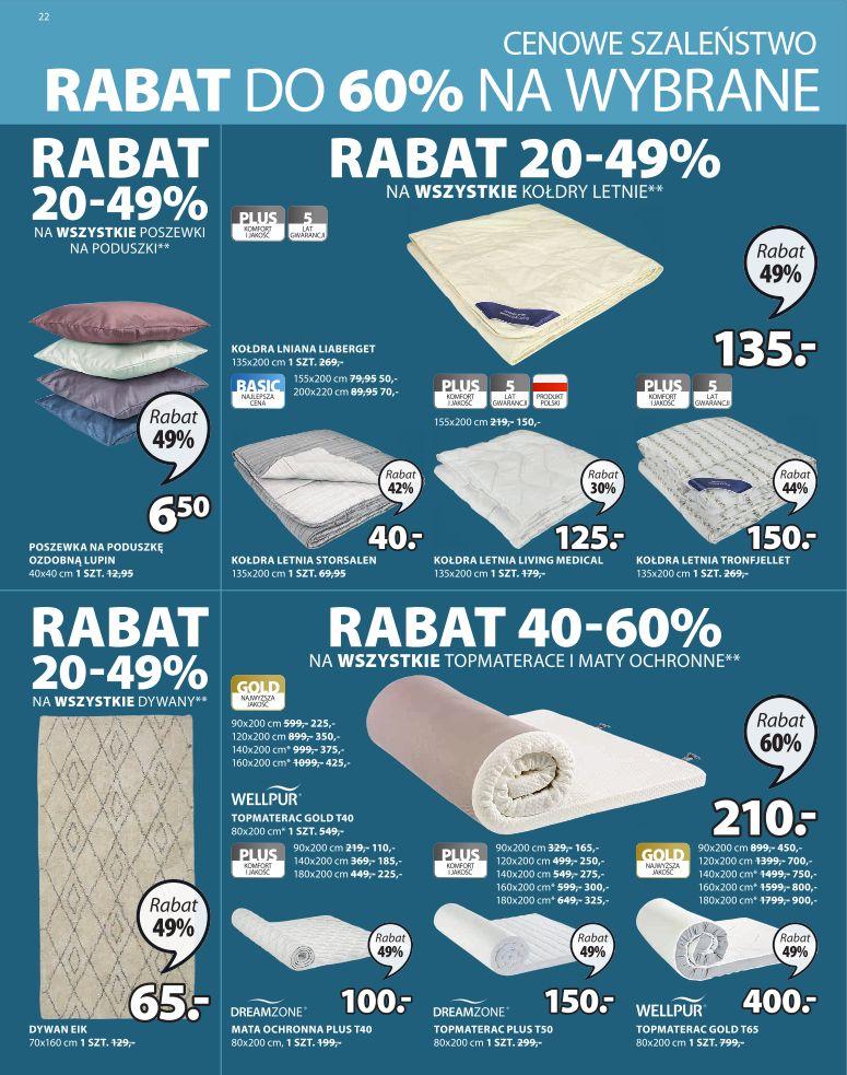 Gazetka promocyjna Jysk str. 22