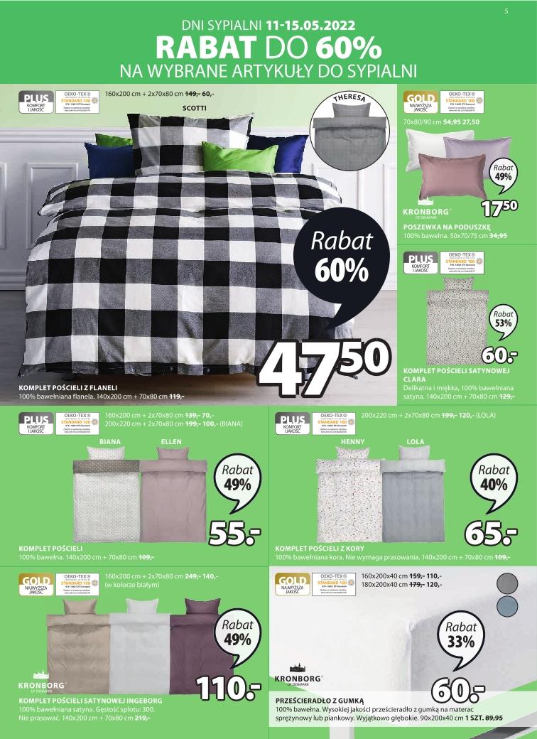 Gazetka promocyjna Jysk str. 5