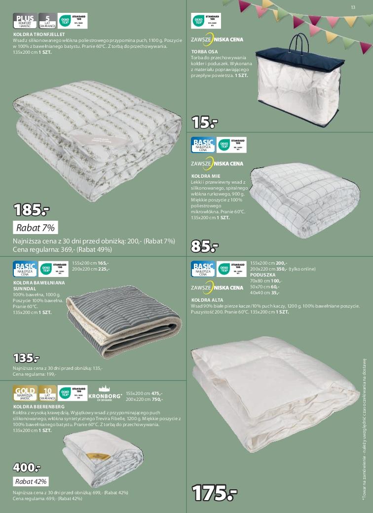 Gazetka promocyjna Jysk str. 13