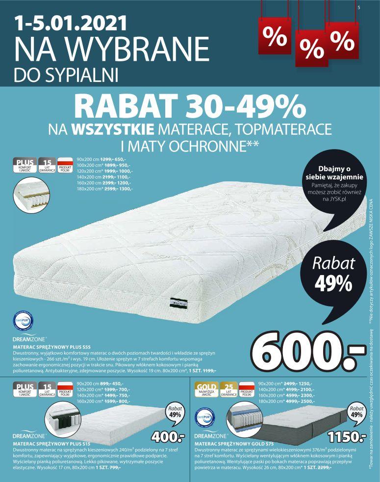 Gazetka promocyjna Jysk str. 5