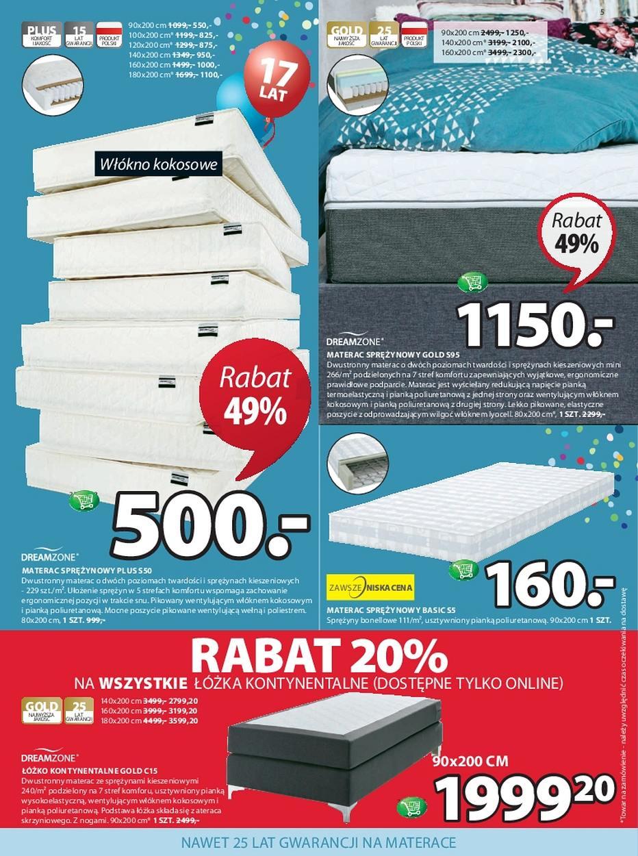 Gazetka promocyjna Jysk str. 5