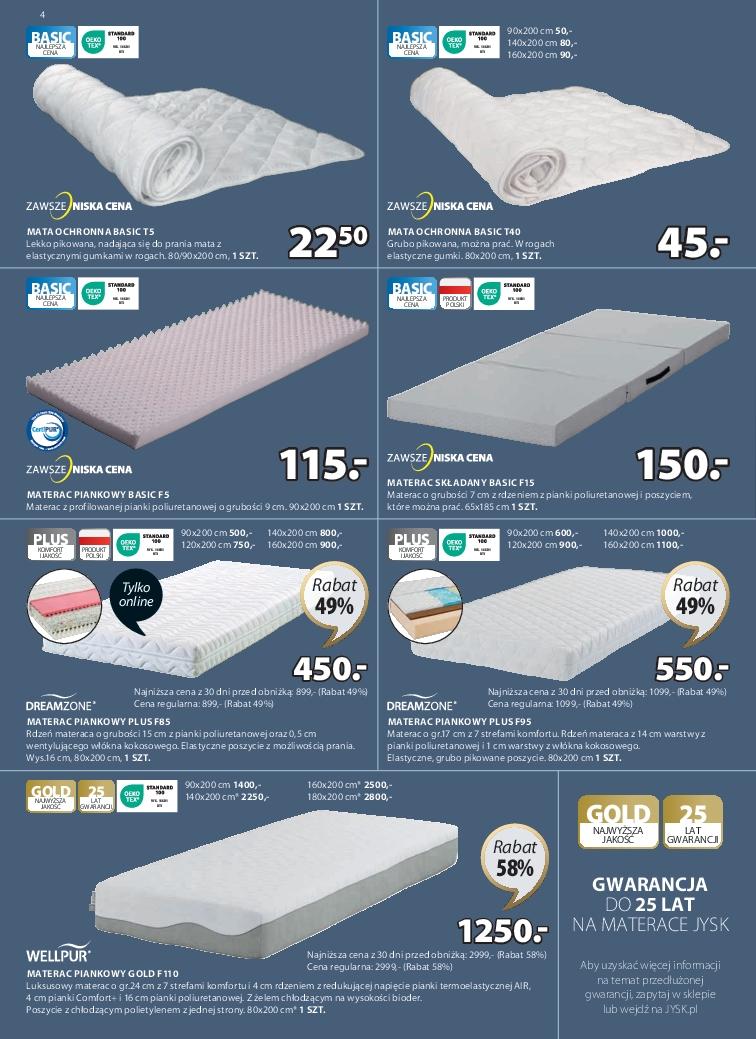 Gazetka promocyjna Jysk str. 4