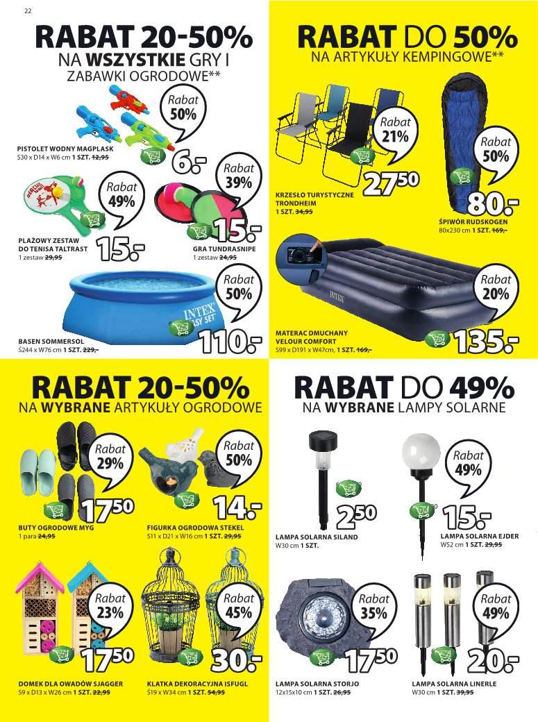 Gazetka promocyjna Jysk str. 22