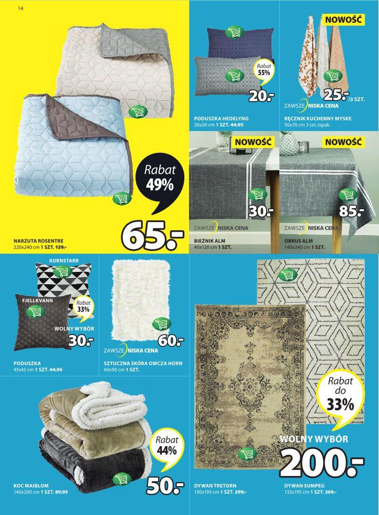 Gazetka promocyjna Jysk str. 14