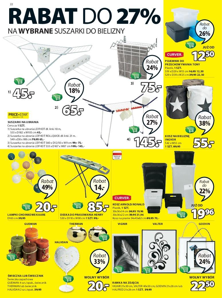 Gazetka promocyjna Jysk str. 22
