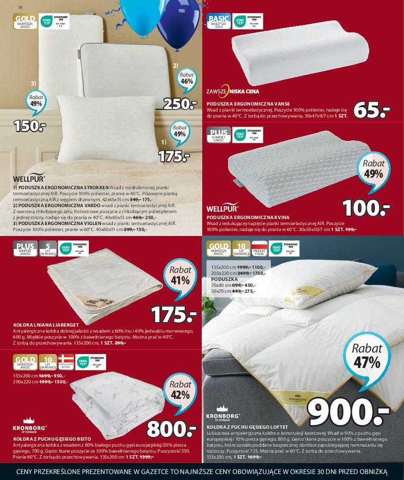 Gazetka promocyjna Jysk str. 14