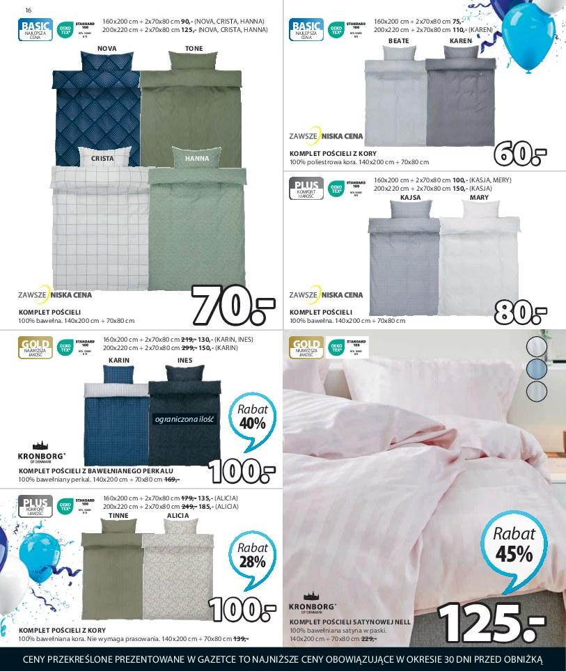 Gazetka promocyjna Jysk str. 16