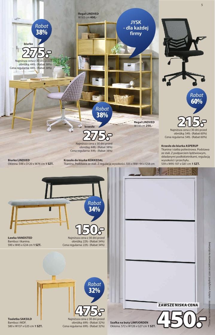Gazetka promocyjna Jysk str. 5