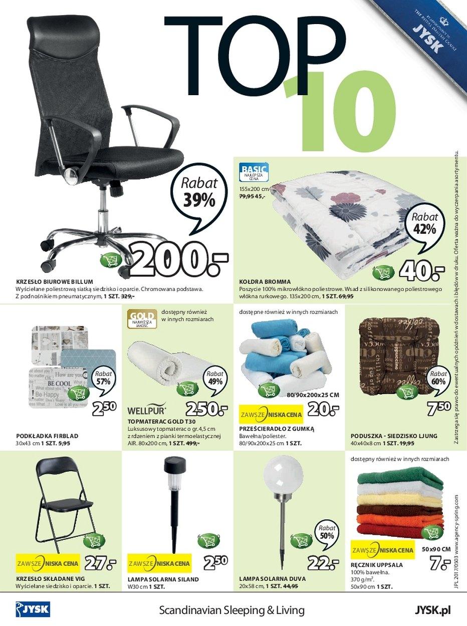 Gazetka promocyjna Jysk str. 16