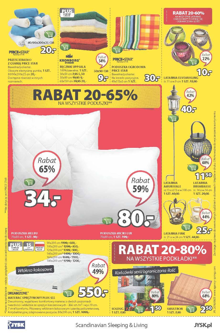 Gazetka promocyjna Jysk str. 16