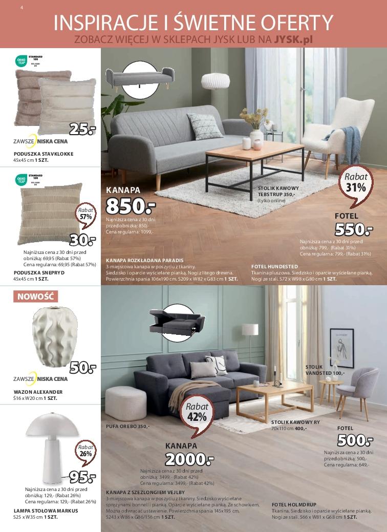Gazetka promocyjna Jysk str. 4