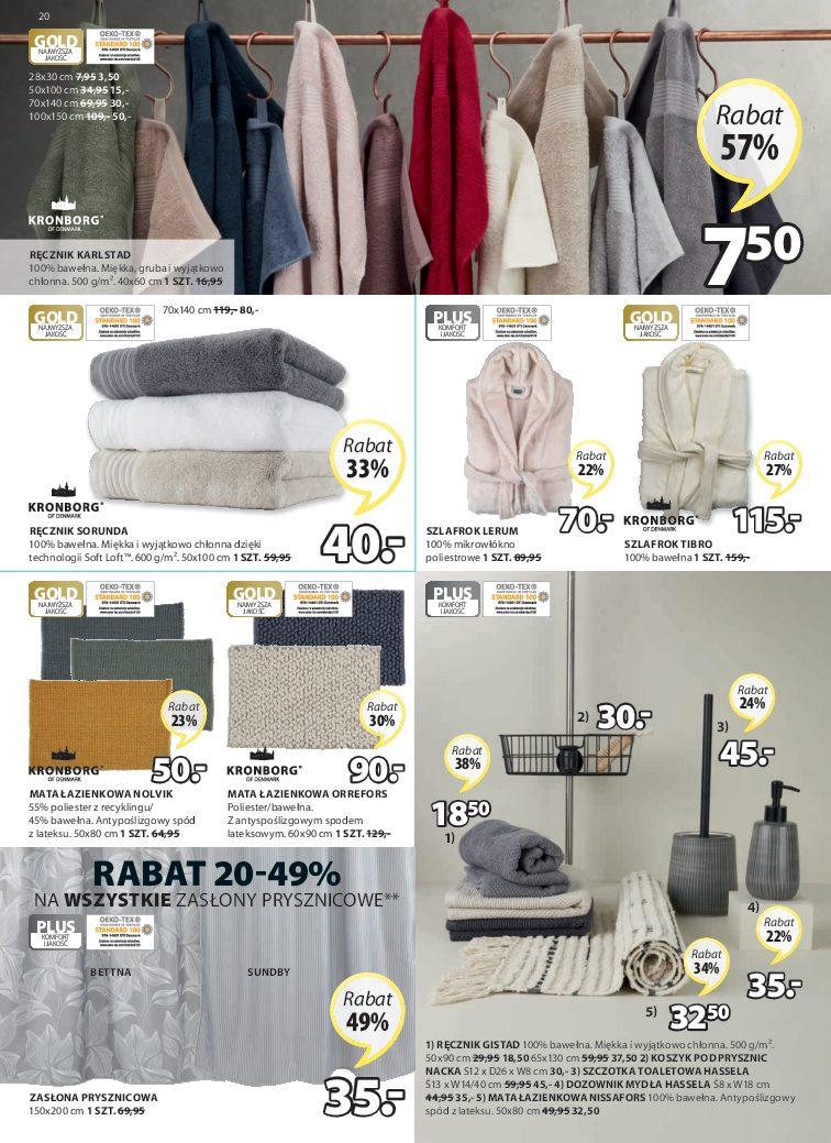 Gazetka promocyjna Jysk str. 20