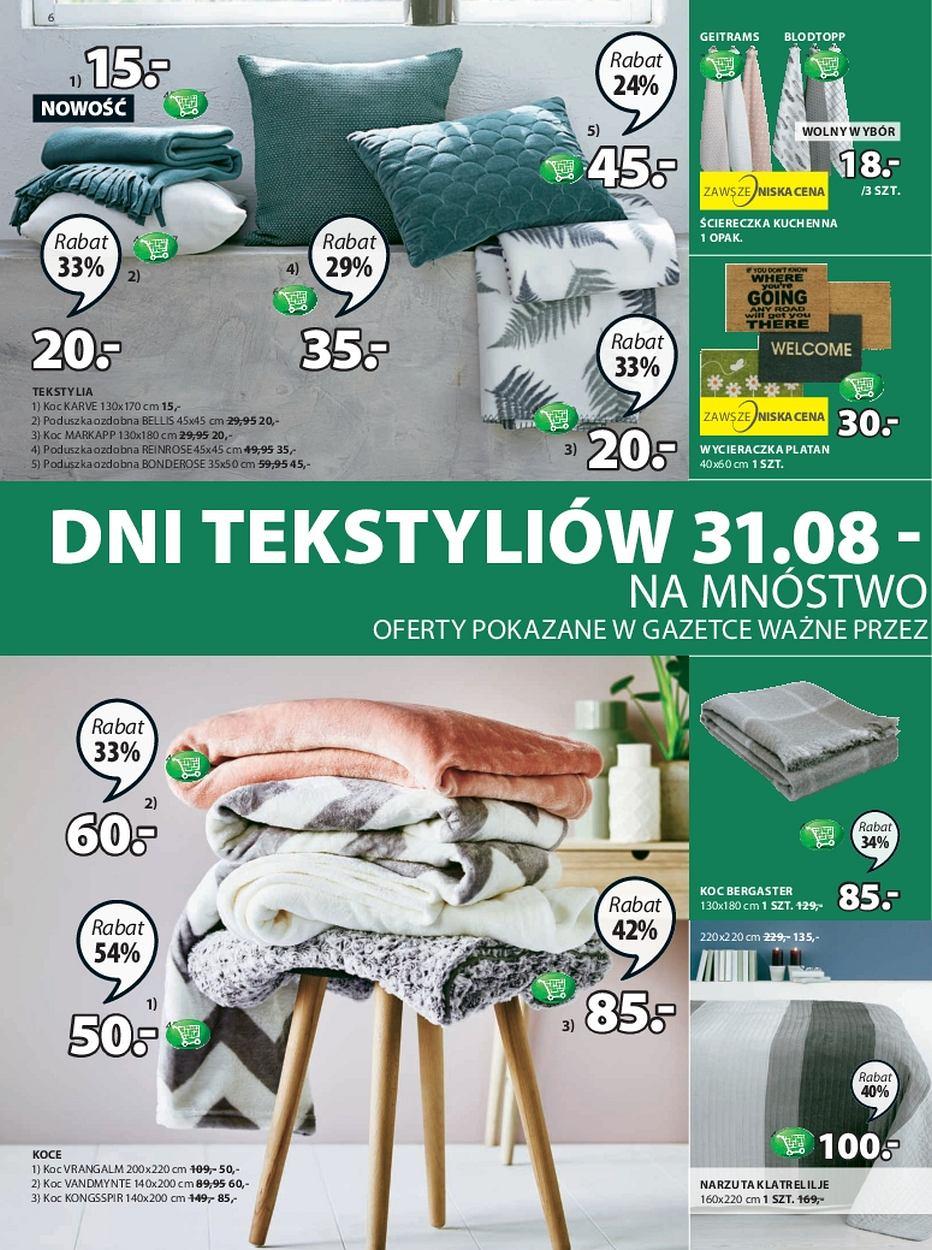 Gazetka promocyjna Jysk str. 6