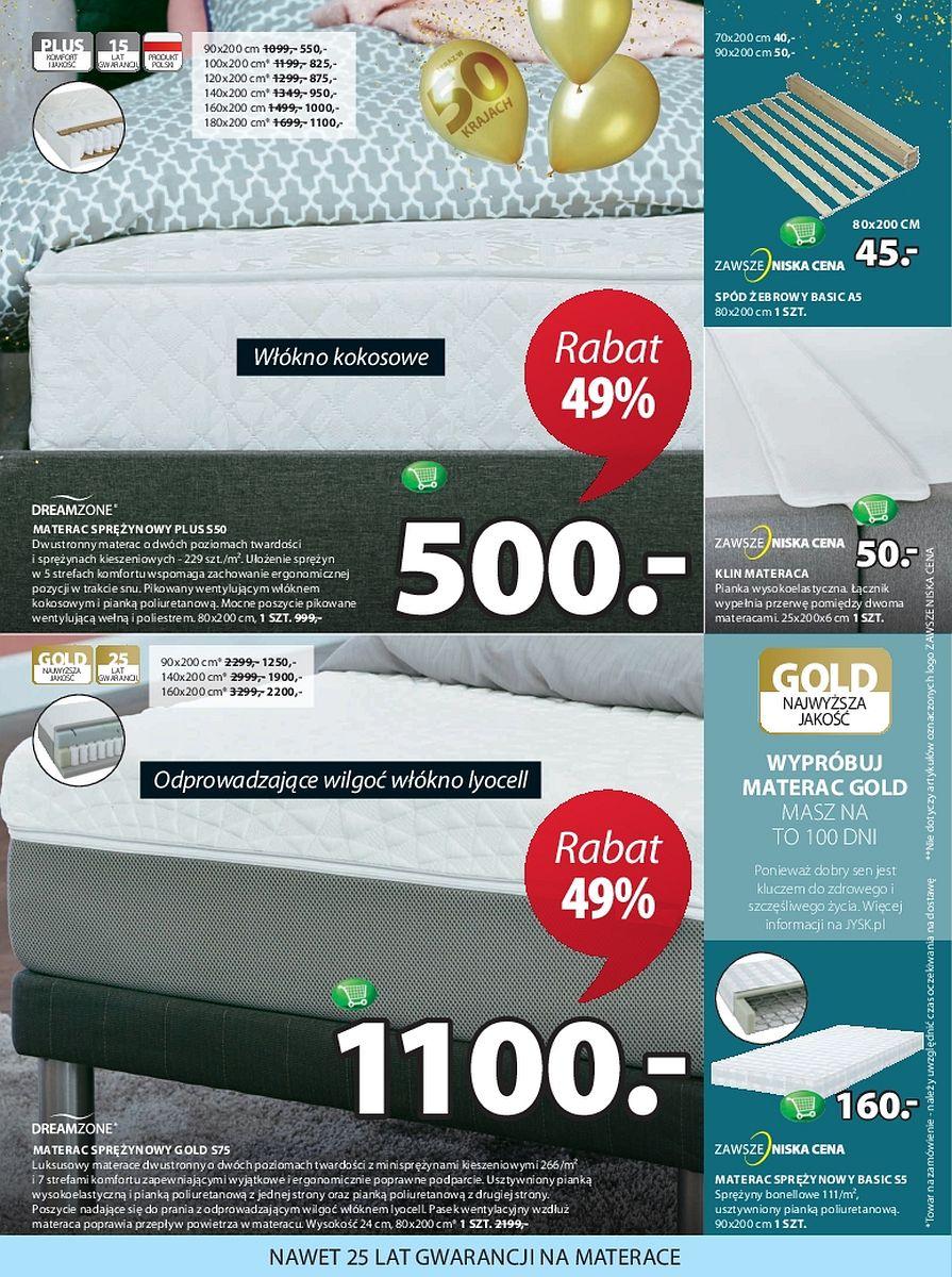 Gazetka promocyjna Jysk str. 9