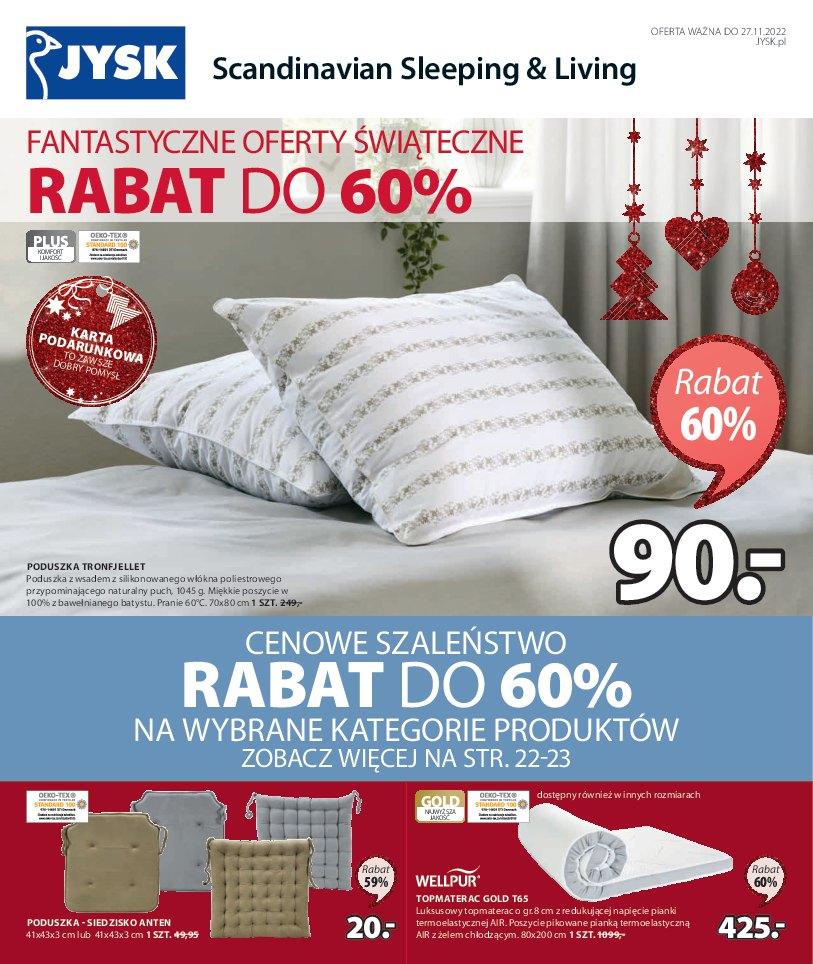 Gazetka promocyjna Jysk str. 1