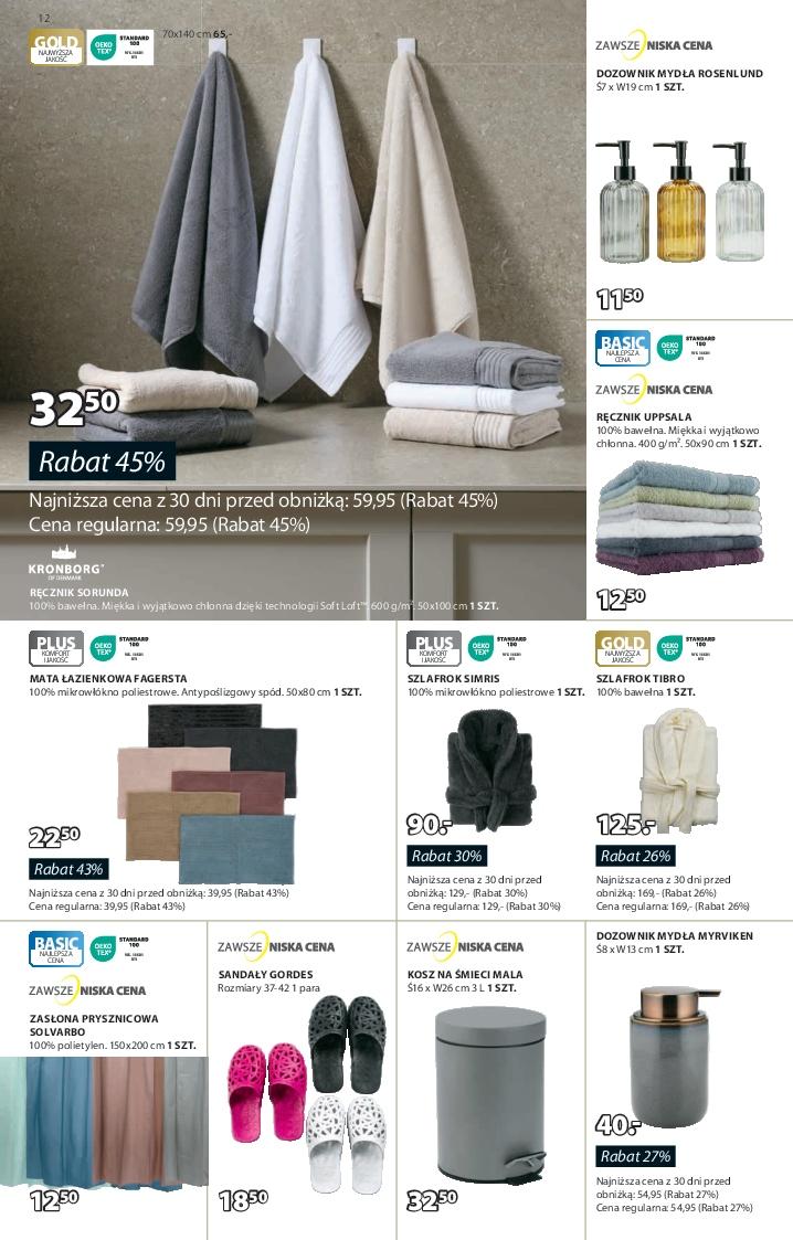 Gazetka promocyjna Jysk str. 12