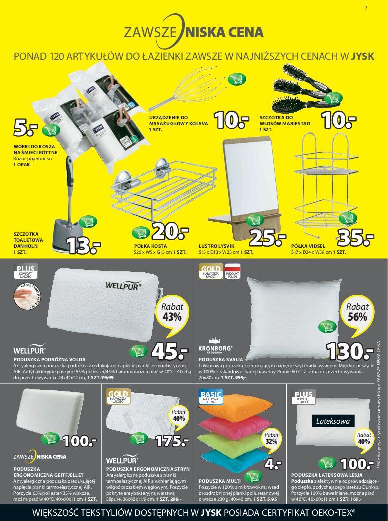 Gazetka promocyjna Jysk str. 7